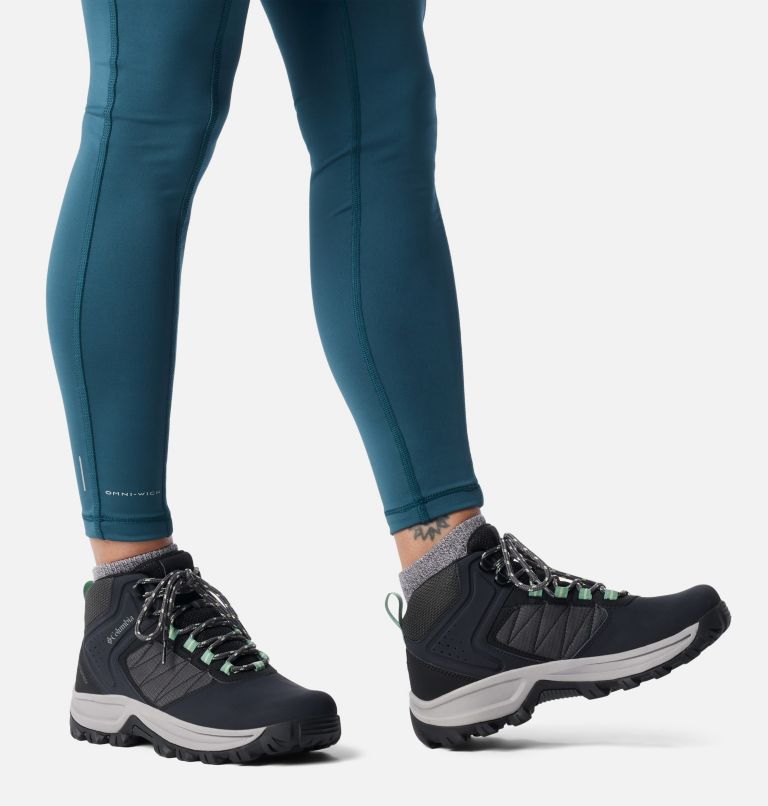 Women's Transverse Hike Waterproof - Wide, Color: Black, Sage Leaf, image 10