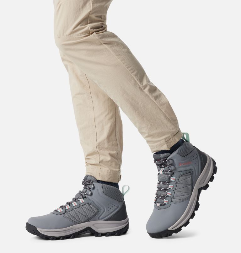 Women's Transverse Hike Waterproof - Wide, Color: Ti Grey Steel, Juicy, image 10
