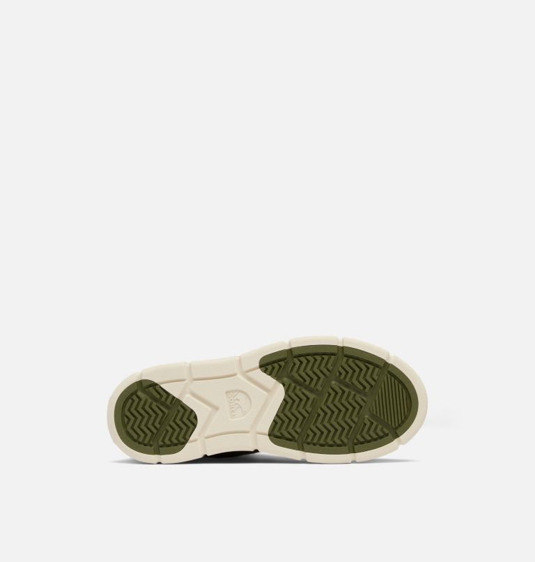 Women's SOREL EXPLORER III JOAN Waterproof Boots, Color: Utility Green, Chalk, image 6