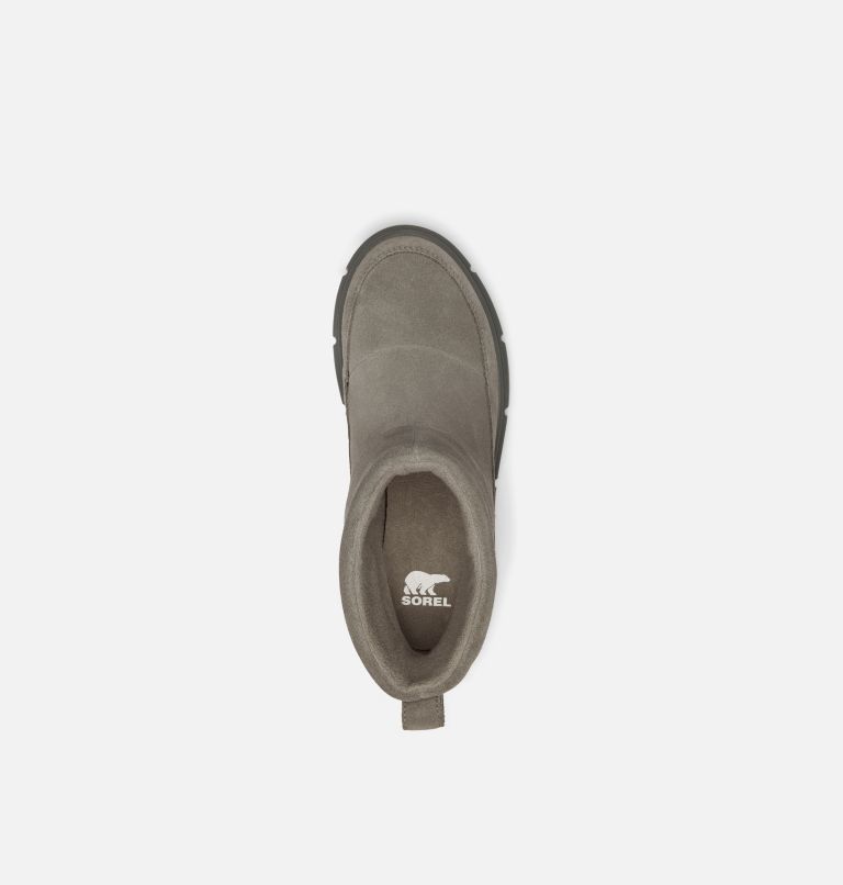 SOREL EXPLORER III Slip-On Women's Waterproof Boot, Color: Quarry, Sea Salt, image 4