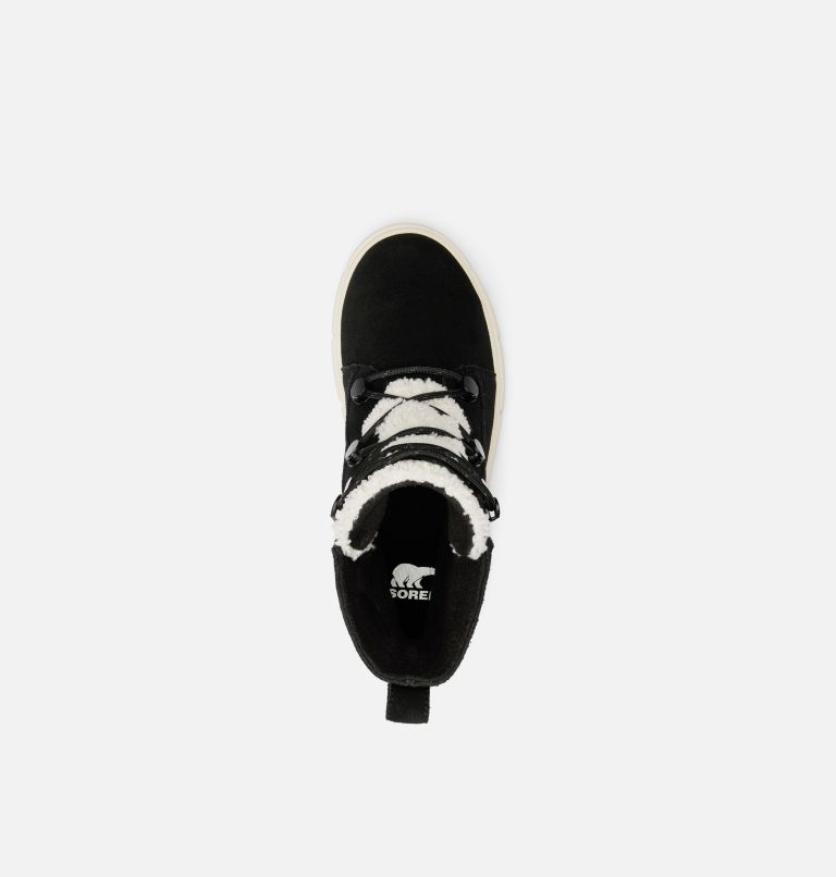Women's SOREL EXPLORER III JOAN Cozy Waterproof Boots, Color: Black, Chalk, image 5