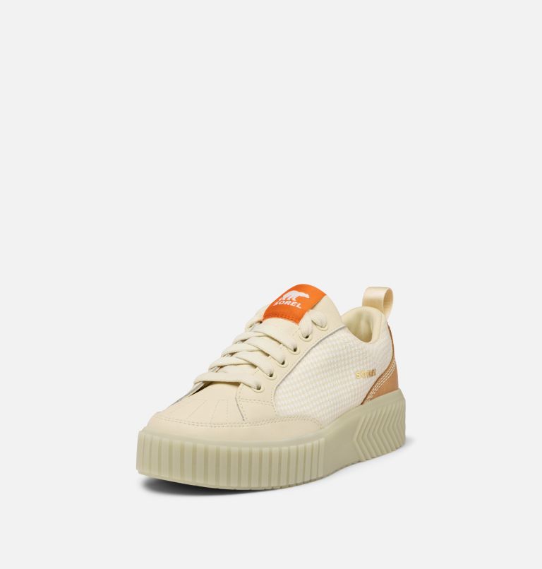 ONA AVE Women's Low Waterproof Sneaker, Color: Bleached Ceramic, Light Aloe, image 8