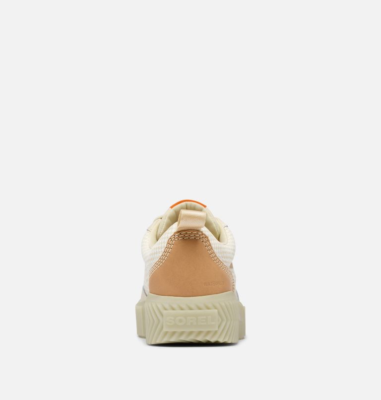 ONA AVE Women's Low Waterproof Sneaker, Color: Bleached Ceramic, Light Aloe, image 3