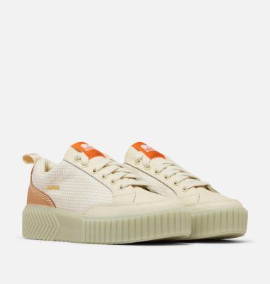 ONA AVE Women's Low Waterproof Sneaker, Color: Bleached Ceramic, Light Aloe, image 10