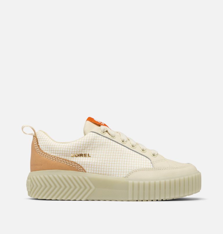 ONA AVE Women's Low Waterproof Sneaker, Color: Bleached Ceramic, Light Aloe, image 1