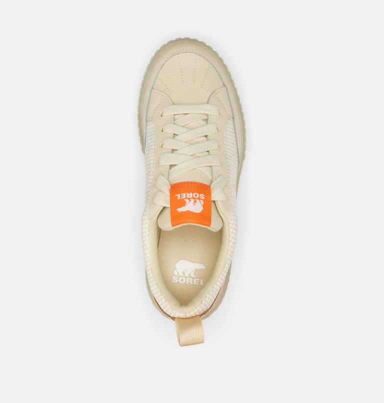 ONA AVE Women's Low Waterproof Sneaker, Color: Bleached Ceramic, Light Aloe, image 5