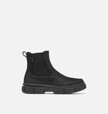 Women's EXPLORER STRT Chelsea Boots, Color: Black, Black, image 1