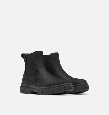 Women's EXPLORER STRT Chelsea Boots, Color: Black, Black, image 2