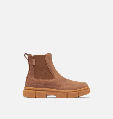 Women's EXPLORER STRT Chelsea Boots, Color: Velvet Tan, Gum 2, image 1