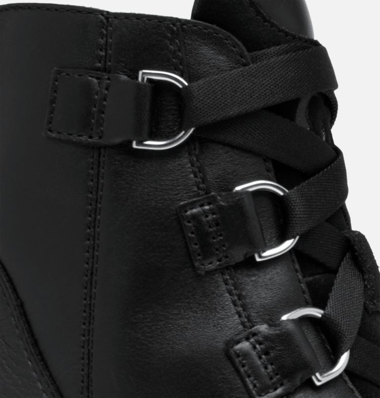 CARIBOU X Women's Lace Heel Boot, Color: Black, Black, image 9