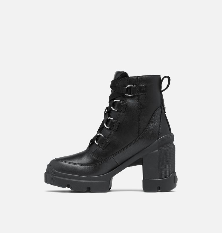CARIBOU X Women's Lace Heel Boot, Color: Black, Black, image 4
