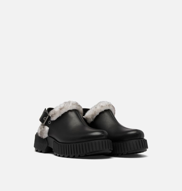 ONA AVE Women's Mule, Color: Black, Sea Salt, image 2