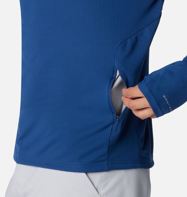 Men's PFG Solar Stream Elite Hoodie, Color: Carbon, image 8