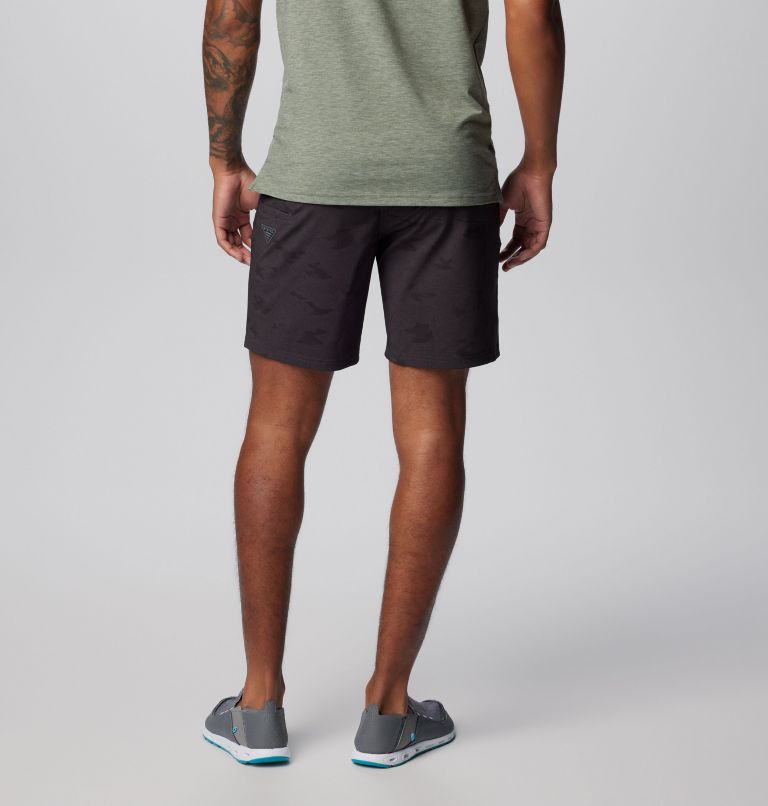 Men's PFG Uncharted Shorts, Color: Shark Uncharted Waters, image 2