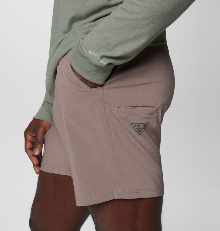 Men's PFG Uncharted Shorts, Color: Iron, image 7