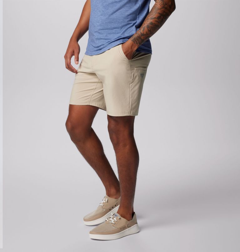 Men's PFG Uncharted Shorts, Color: Ancient Fossil, image 4