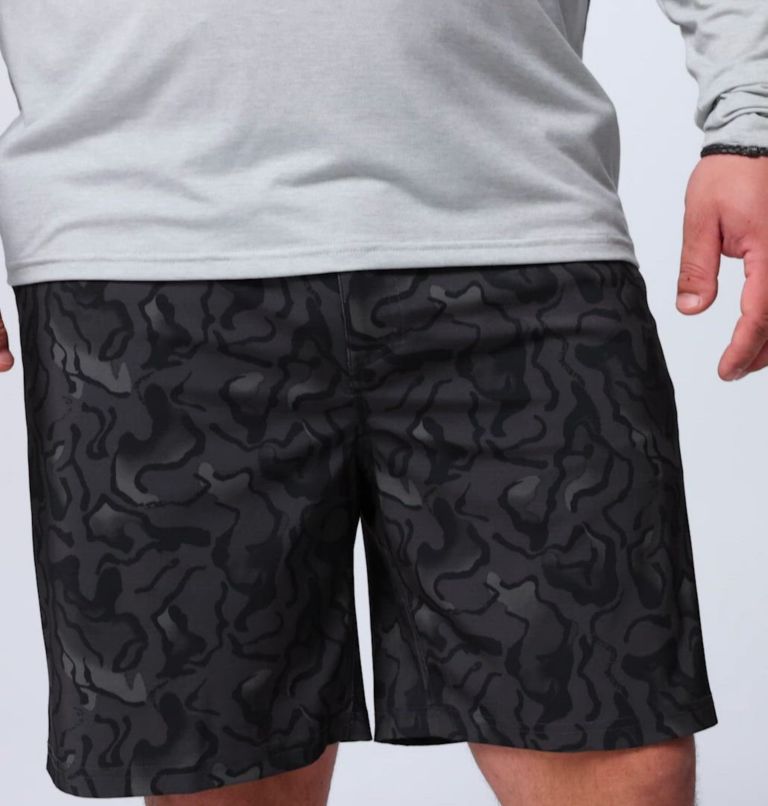 Men's PFG Uncharted Shorts - Big, Color: Shark Swamplands
