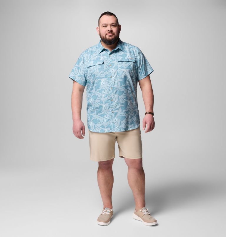 Men's PFG Uncharted Shorts - Big, Color: Ancient Fossil, image 2