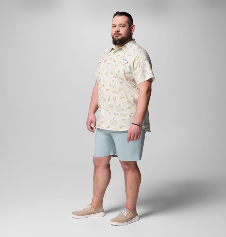 Men's PFG Uncharted Shorts - Big, Color: Crushed Blue, image 2