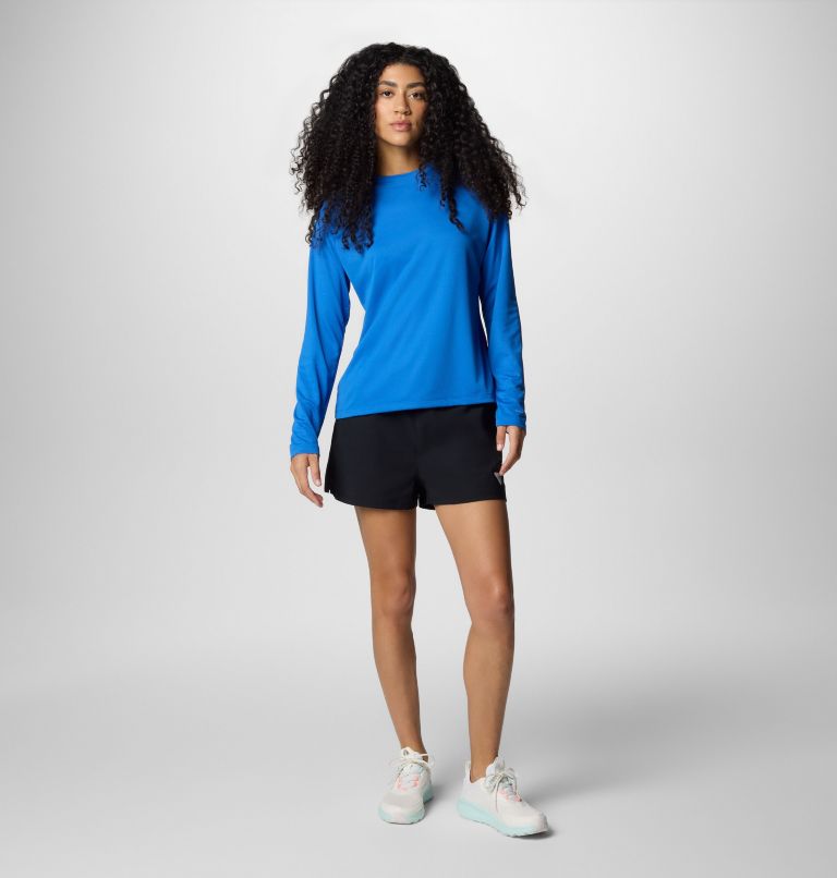 Women's PFG Solar Stream Long Sleeve Shirt, Color: Vivid Blue, image 5