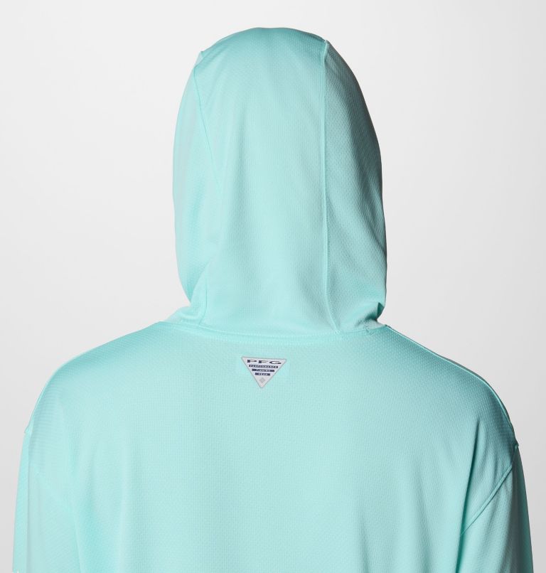Women's PFG Solar Stream Hoodie, Color: Gulf Stream, image 5