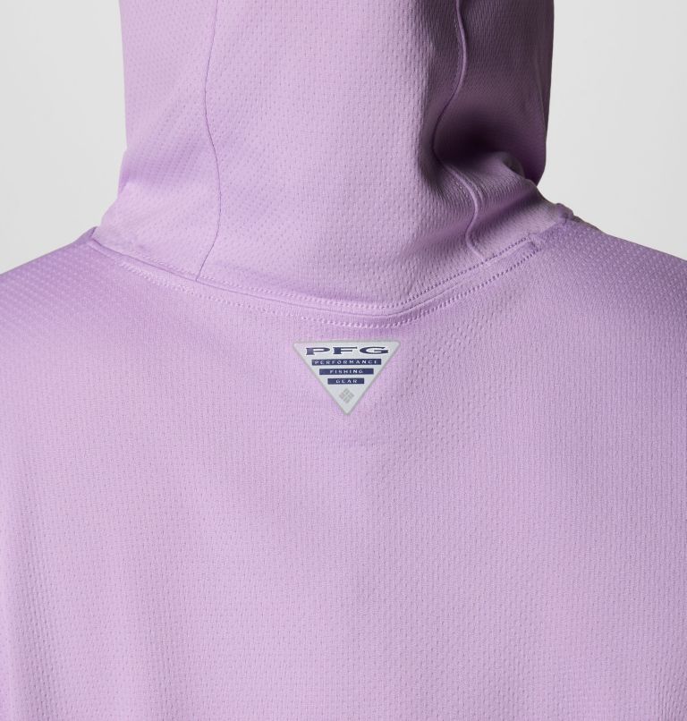 Women's PFG Solar Stream Hoodie, Color: Hydrangea, image 6