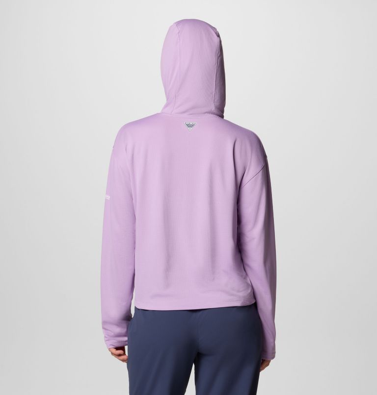 Women's PFG Solar Stream Hoodie, Color: Hydrangea, image 2
