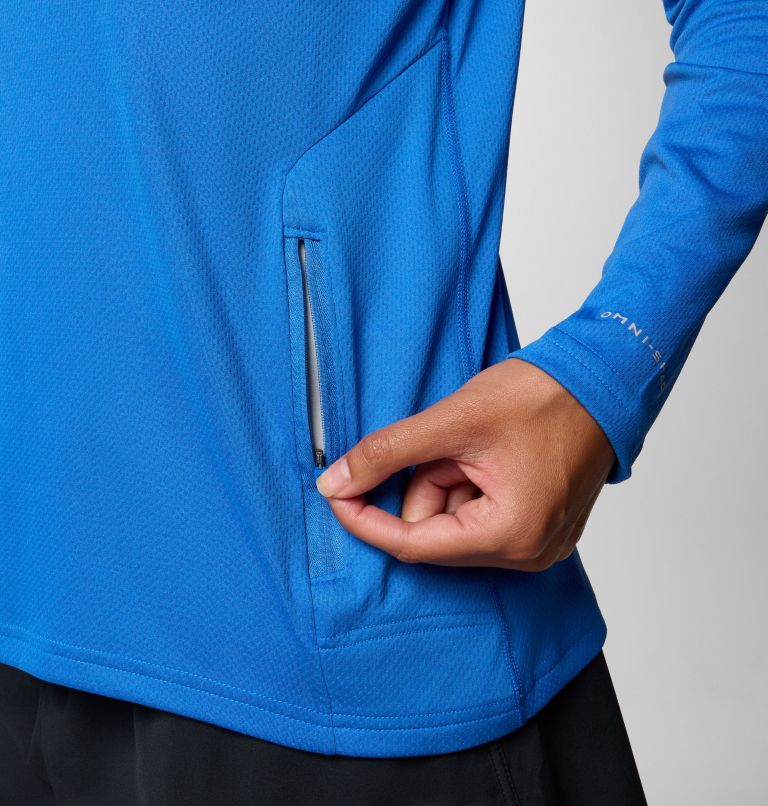 Chandail à capuchon PFG Solar Stream Elite pour femme, Color: Vivid Blue, image 7
