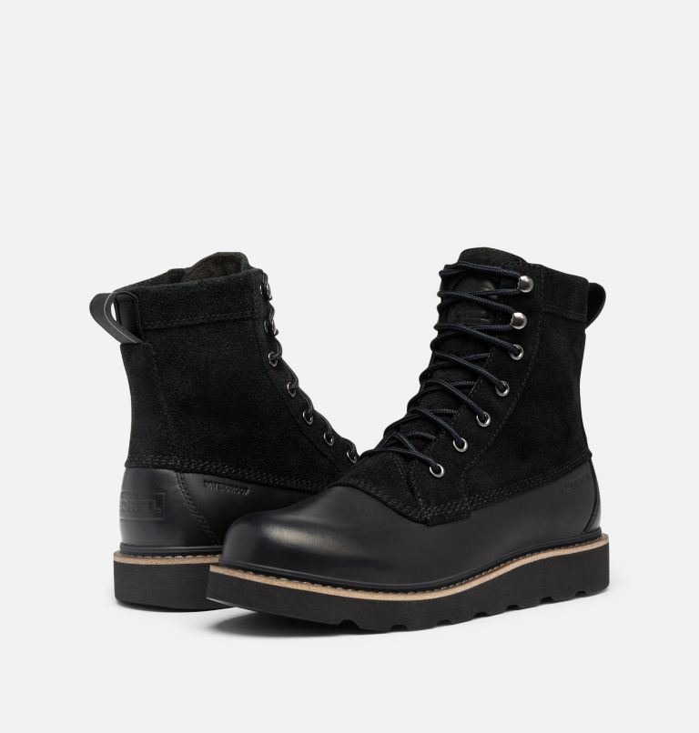 SLABTOWN 62' CARIBOU Men's Waterproof Boot, Color: Black, Black, image 9