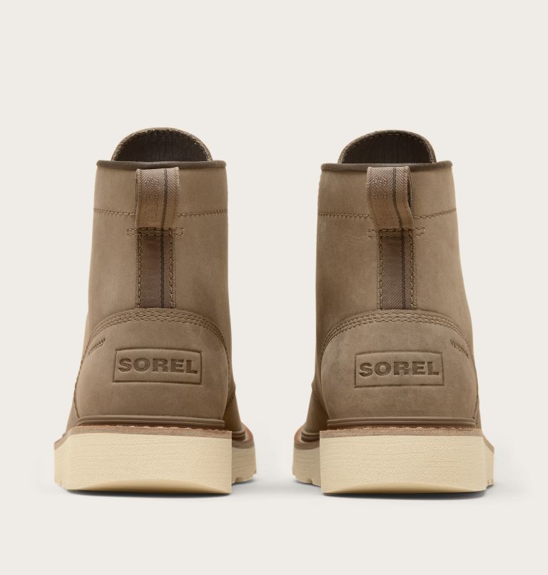 SLABTOWN 62' Men's Moc Waterproof Boot, Color: Khaki II, Bleached Ceramic, image 2