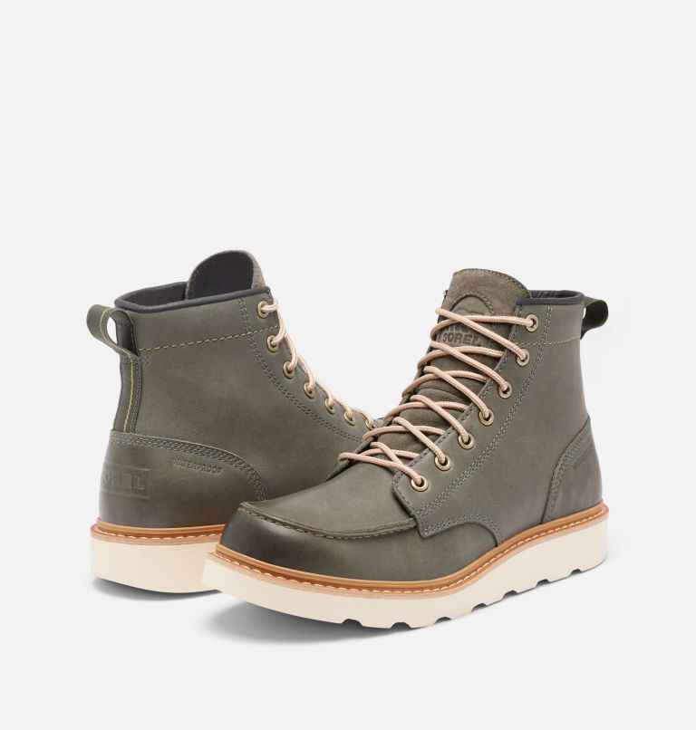 Men's SLABTOWN 62' MOC Waterproof Boots, Color: Alpine Tundra, Tawny Buff, image 9