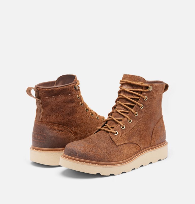 Men's SLABTOWN 62' SIX Waterproof Boots, Color: Velvet Tan, Tawny Buff, image 8