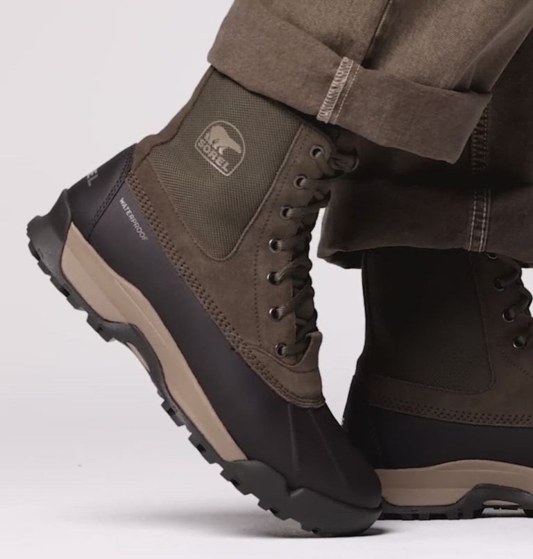 Men's BUXTON LITE Waterproof Winter Boots, Color: Major, Jet