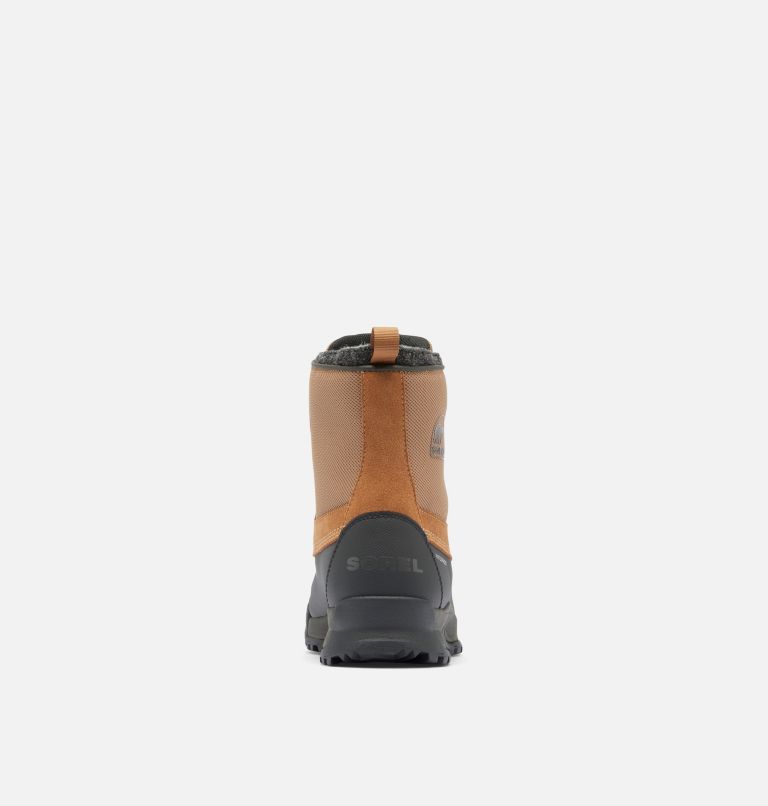 Men's BUXTON LITE Waterproof Winter Boots, Color: Elk, Black, image 3