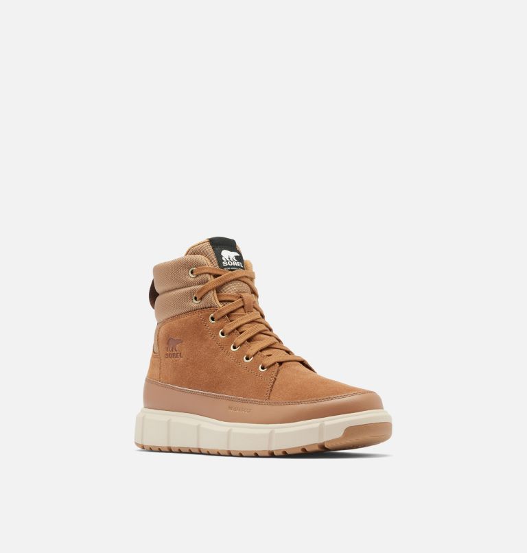 SOREL EXPLORER III Men's Waterproof Boot, Color: Velvet Tan, Tobacco, image 7