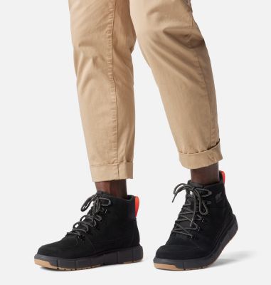 Men's EXPLORER III BLAZER Waterproof Boots, Color: Black, Optimized Orange, image 2