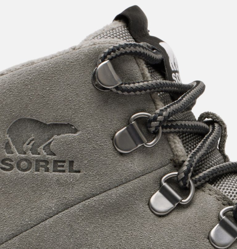 SOREL EXPLORER III Blazer Men's Waterproof Boot, Color: Quarry, Chalk, image 9