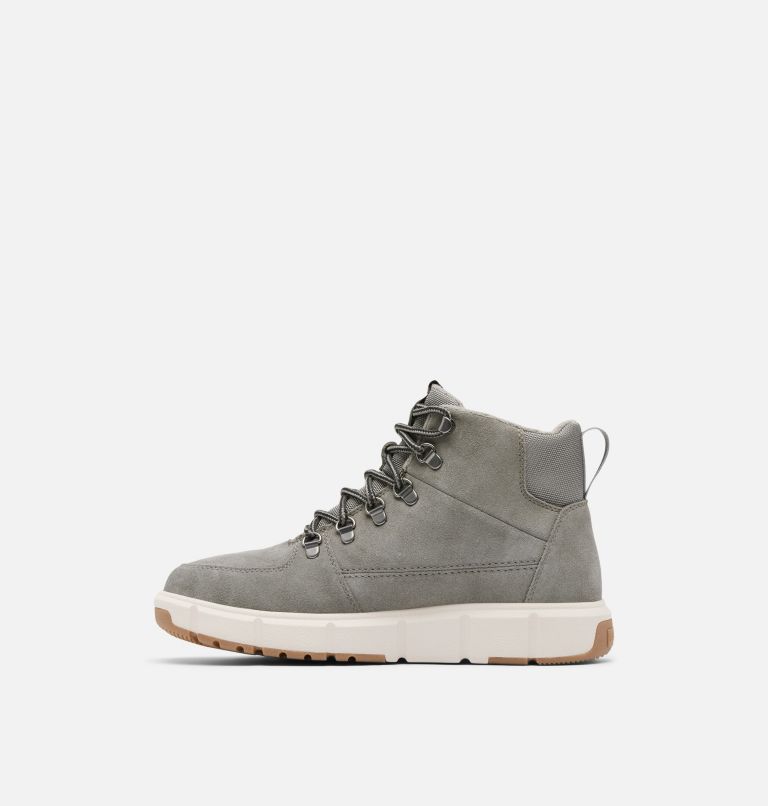 SOREL EXPLORER III Blazer Men's Waterproof Boot, Color: Quarry, Chalk, image 4