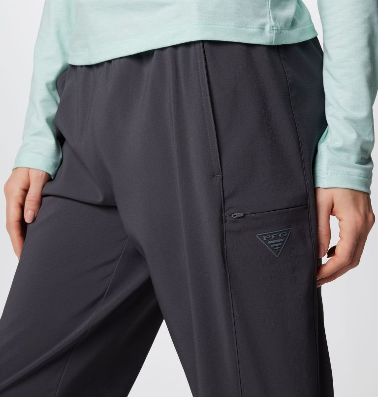 Women's PFG Uncharted Pull-On Pants, Color: Shark, image 7