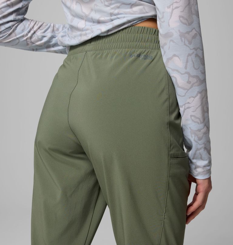 Women's PFG Uncharted Pull-On Pants, Color: Cypress, image 6