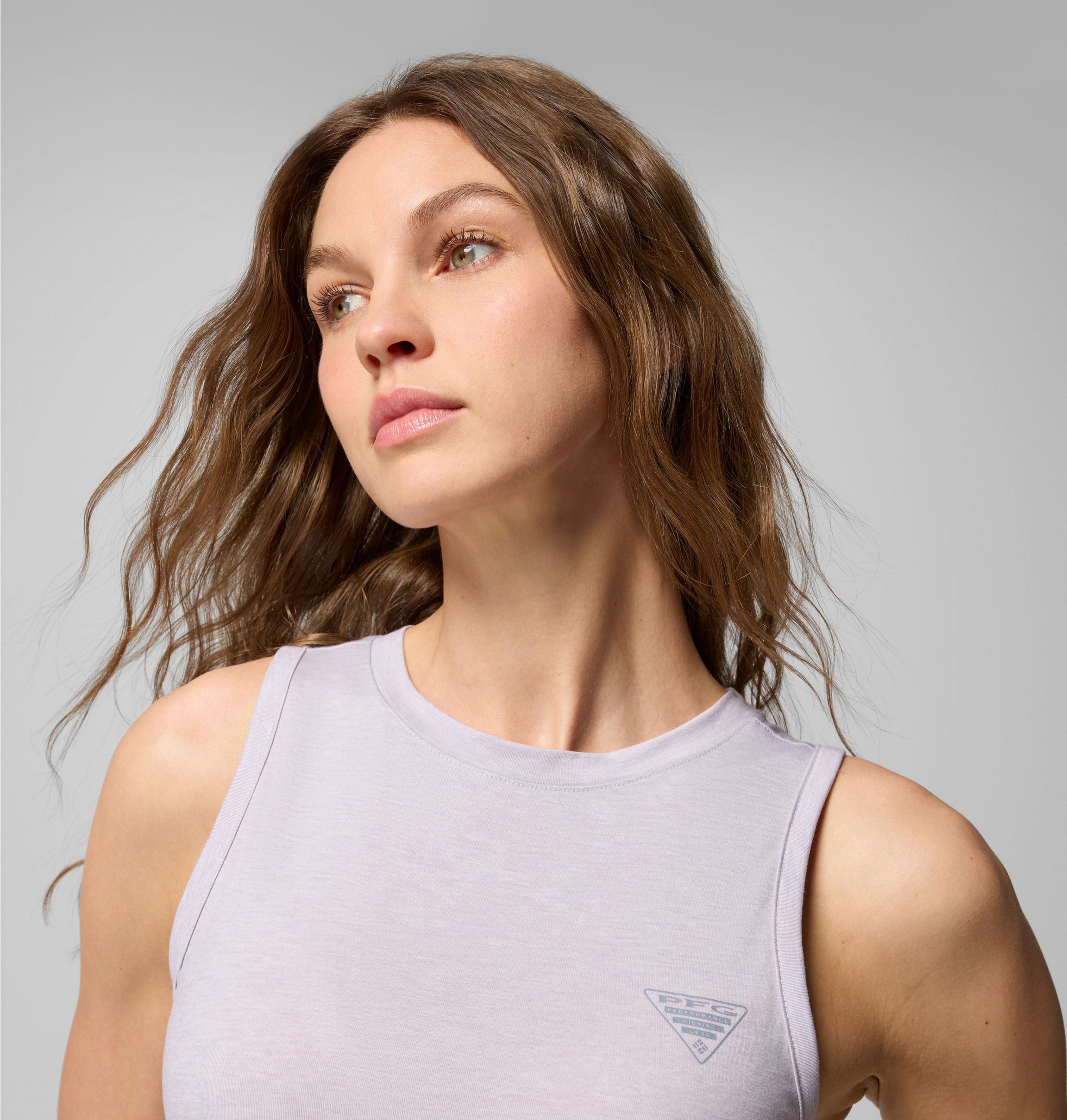 (取寄) コロンビア レディース パフォーマンス フィッシング ギア アンチャーテッド タンク Columbia women PFG Uncharted Tank Lavender Pearl Heather Women's PFG Uncharted Tank | Columbia