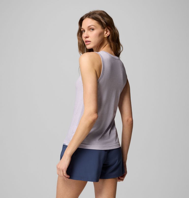 Women's PFG Uncharted Tank, Color: Lavender Pearl Heather, image 2