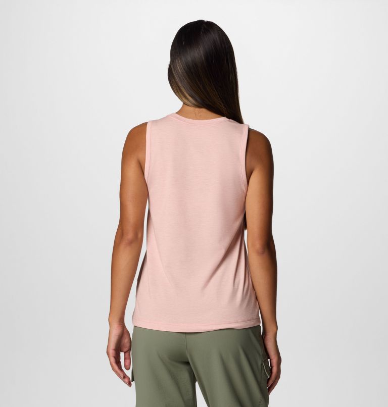 Women's PFG Uncharted Tank, Color: Faux Pink Heather, image 2