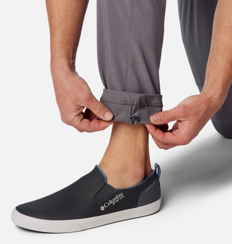 Thumbnail: Men's PFG Terminal Roamer Stretch Pants, Color: City Grey, image 6