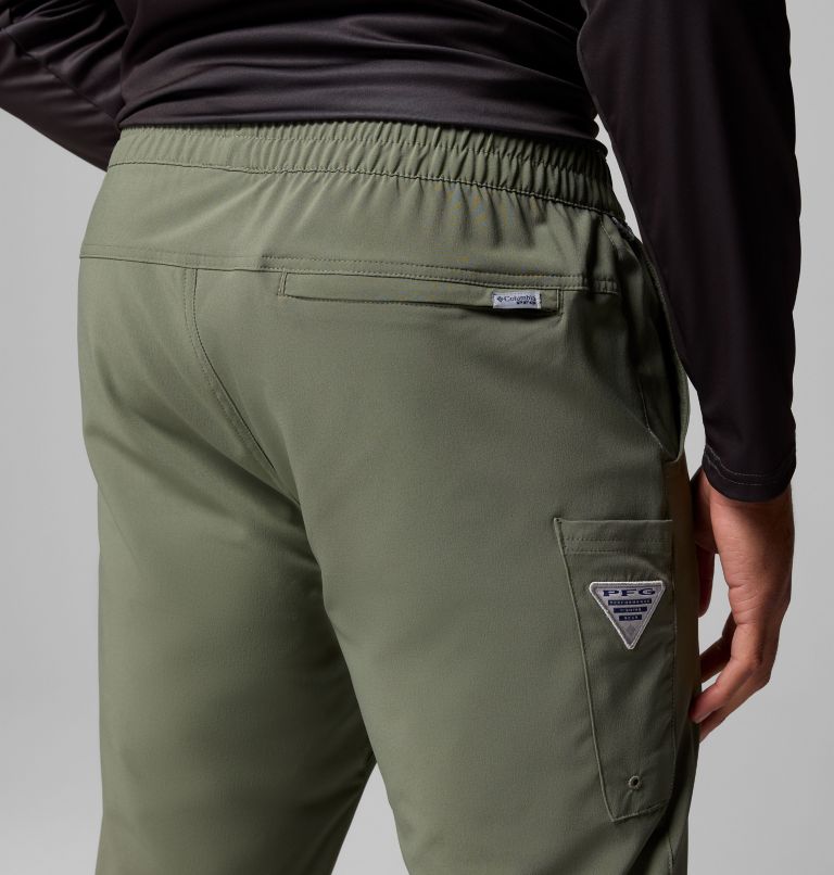 Men's PFG Terminal Roamer Stretch Pants, Color: Cypress, image 7