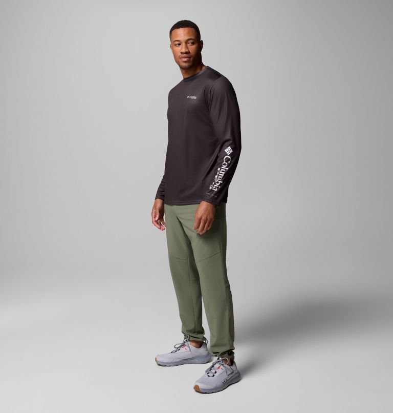 Men's PFG Terminal Roamer Stretch Pants, Color: Cypress, image 2