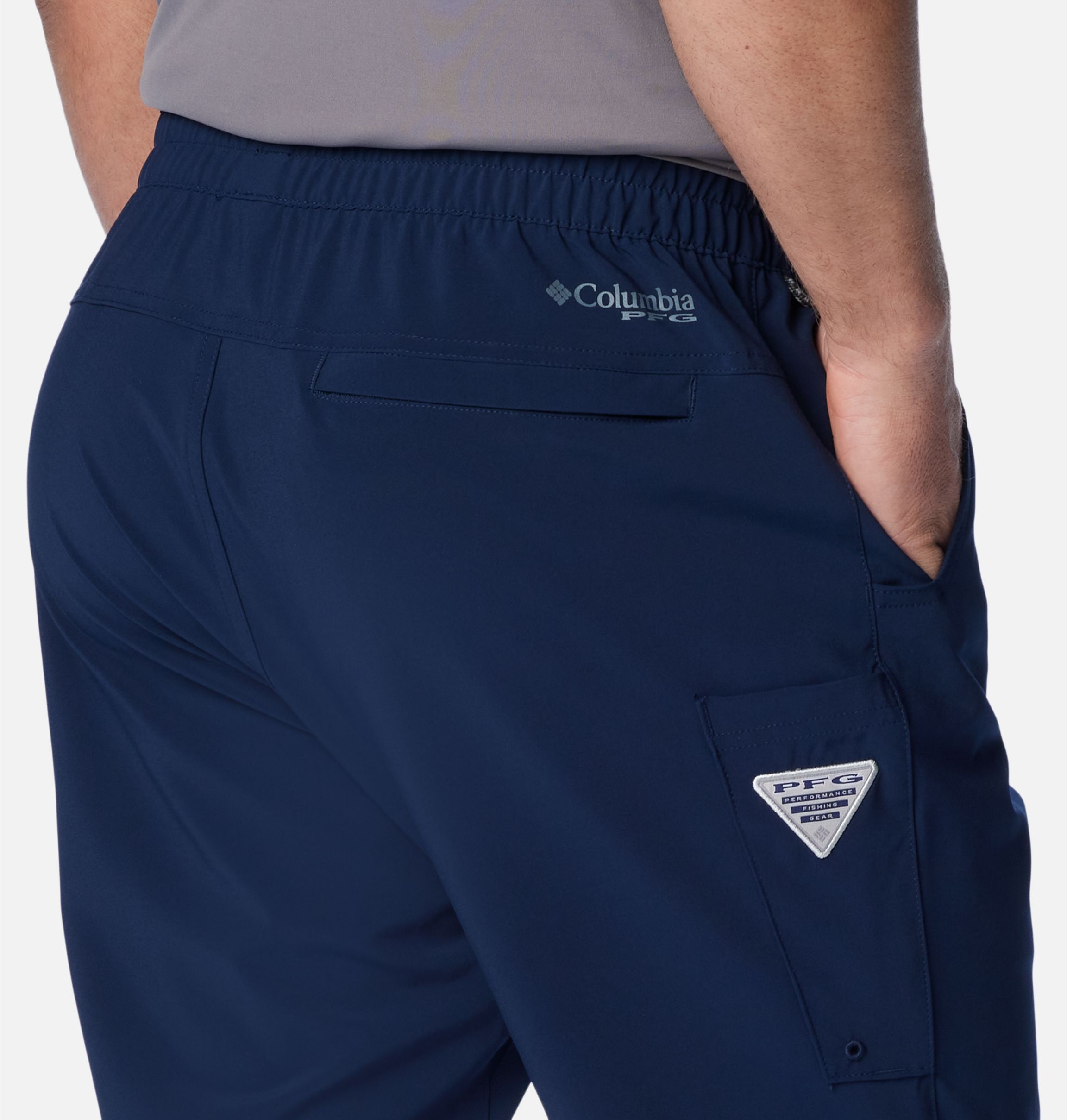 Columbia PFG Fishing Pants Polyester Stretch Comfort Men's Size