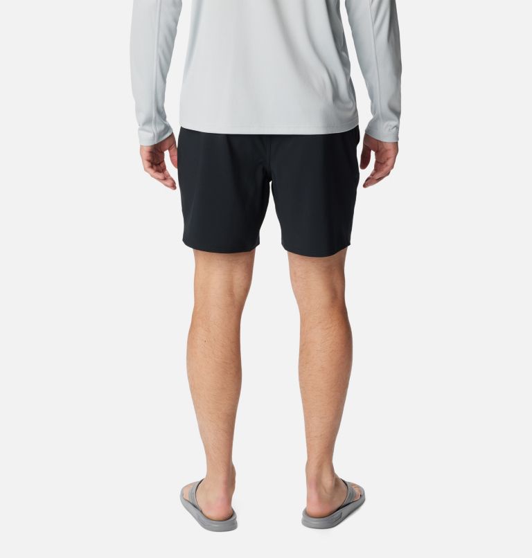 Men's PFG Terminal Roamer Stretch Shorts, Color: Black, image 2
