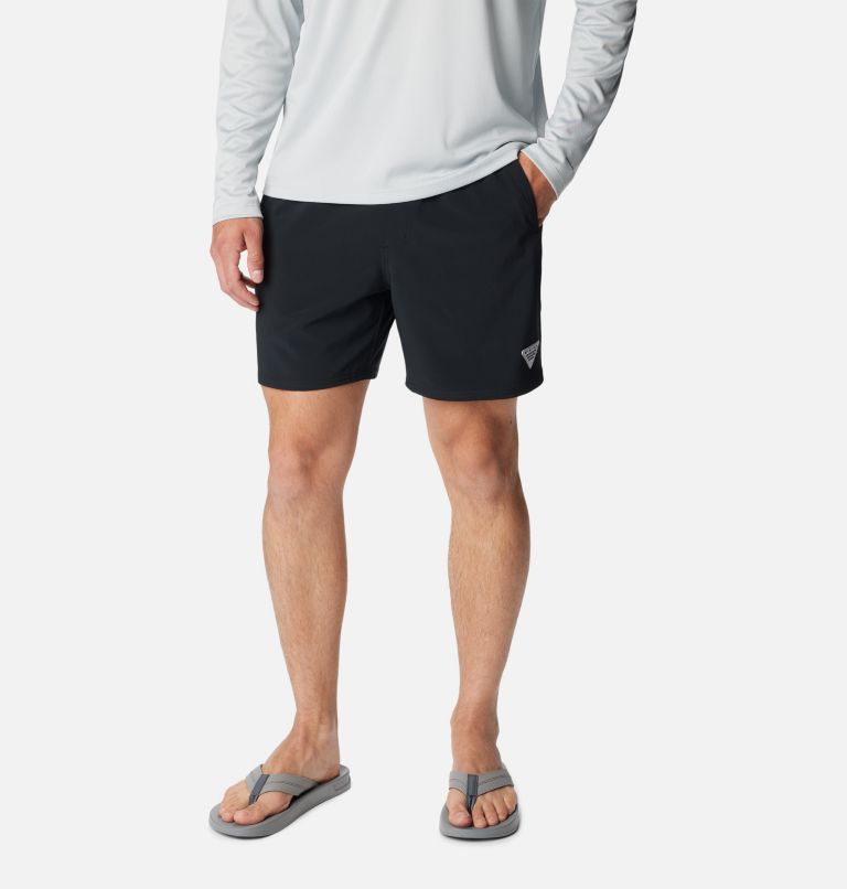 Columbia Men's PFG Terminal Roamer Stretch Shorts - L - Grey