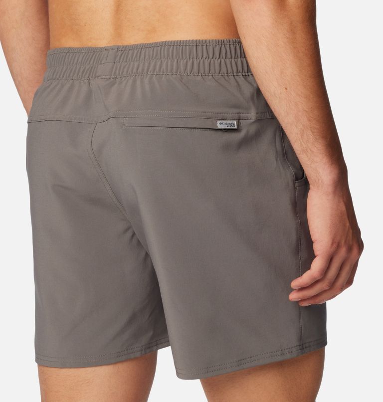 Men's PFG Terminal Roamer Stretch Shorts, Color: City Grey, image 5
